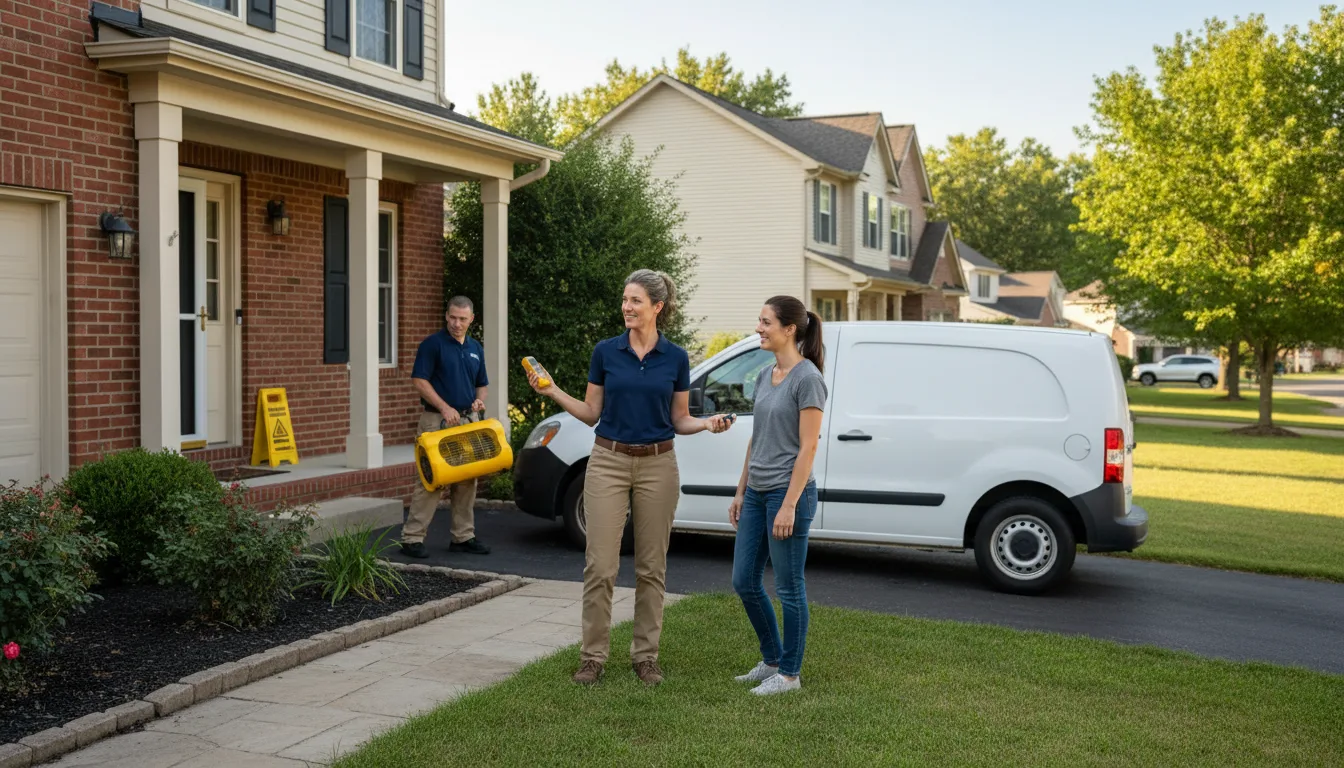 Water restoration image for Fire And Smoke Damage Restoration in Deshler, OH